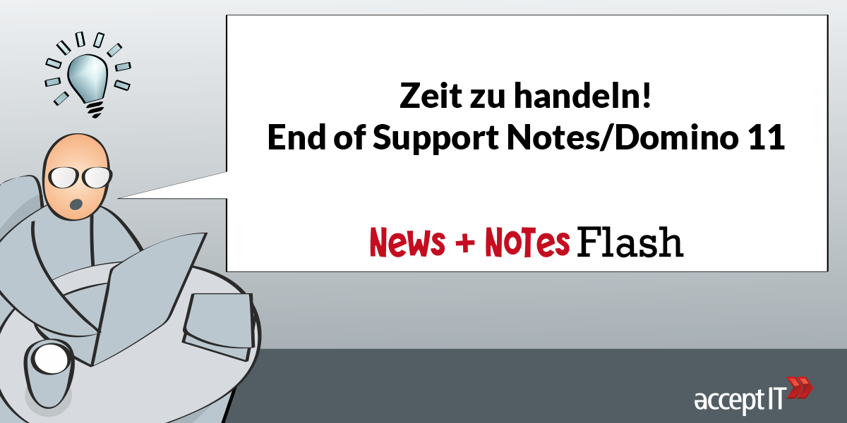 EOM und EOS für HCL Notes und Domino V11